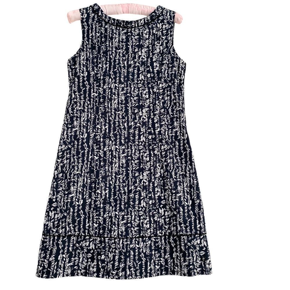 Skunkfunk Organic Cotton Fair Trade Sleeveless Black and White Dress XS